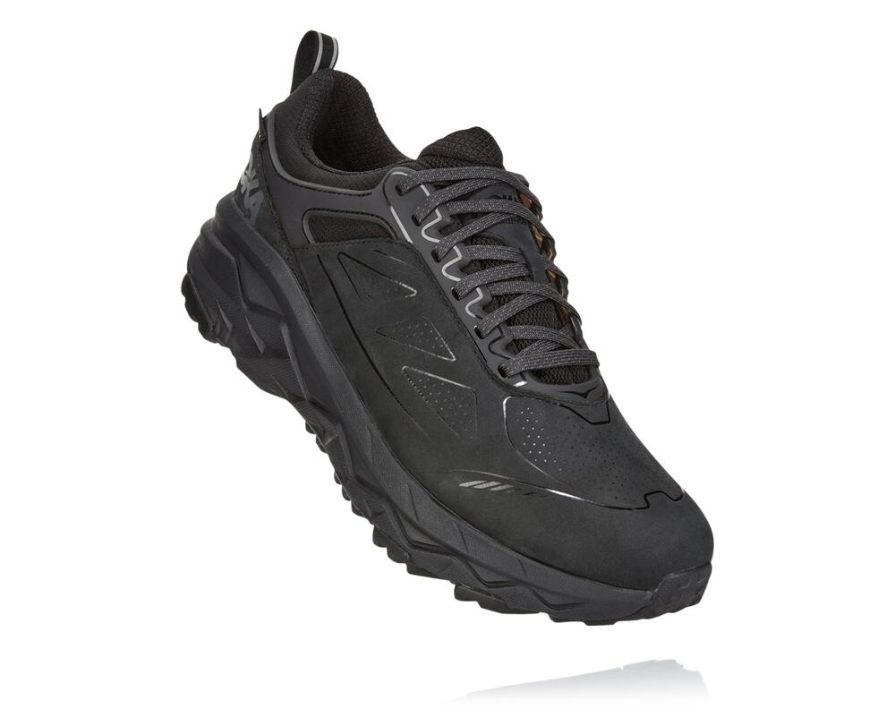 Hoka One One Challenger Low Gore-tex Moški Pohodniški Čevlji Črna SI-546970L